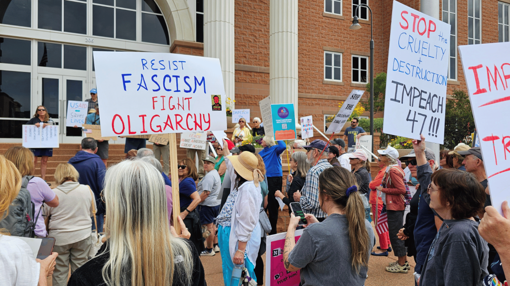 togetherworks southern utah may 1, 2025 protest st. george utah