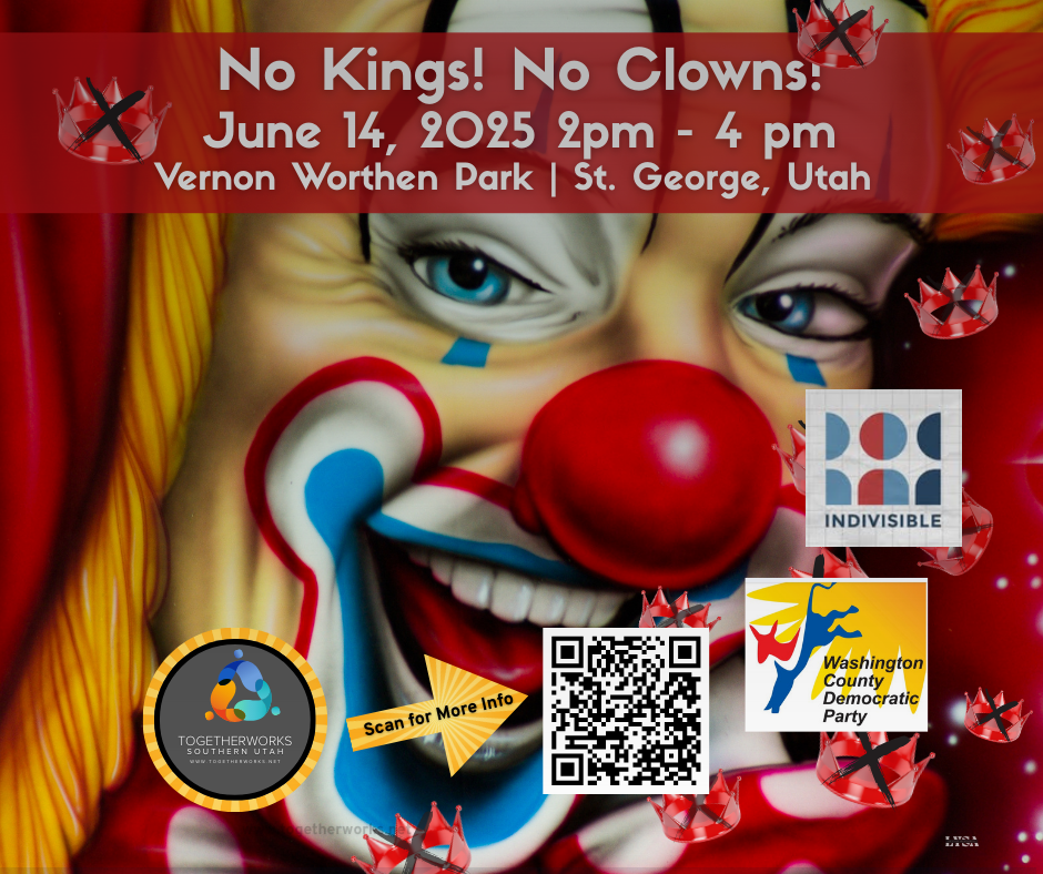 TogetherWorks Southern Hosts NO King No Clowns demonstration June 14, 2025