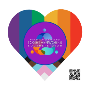 TogetherWorks Southern Utah logo for Pride in the Park