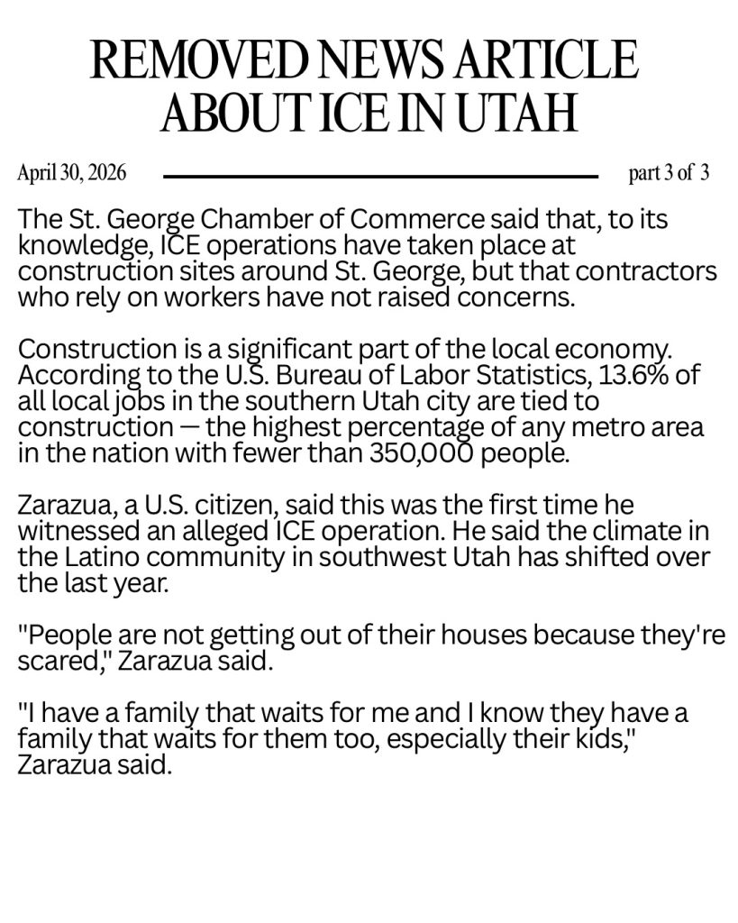 ICE Arrests surge in Washington County Utah page 3 of 3